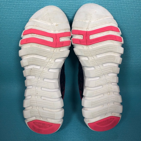 Reebok Sublite XT Cushion Comfort 2.0 AR2943 Blue/Pink Cross Training Shoes 8.5 - Picture 8 of 9